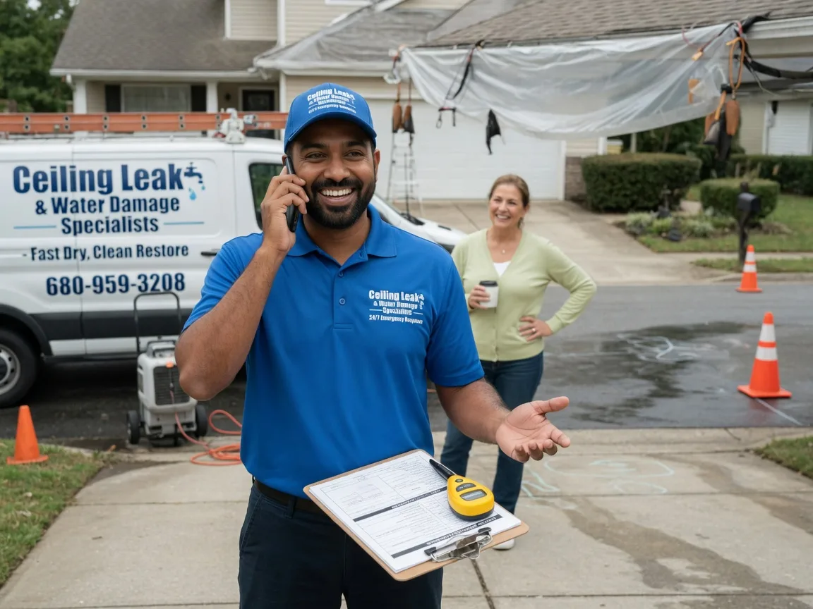 Ceiling Leak Cleanup Courtland, AL FAQs